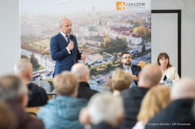 Spotkanie Prezydenta Miasta Rzeszowa z mieszkańcami, fot. Grzegorz Bukała, Urząd Miasta Rzeszowa